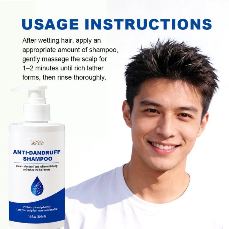 Anti-dandruff zinc shampoo