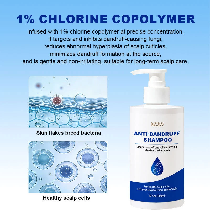 Anti-dandruff zinc shampoo