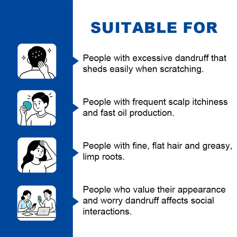 Anti-dandruff zinc shampoo