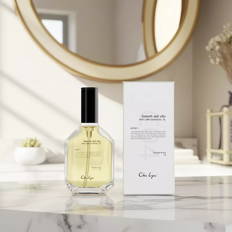 Anti-frizz smoothing hair oil