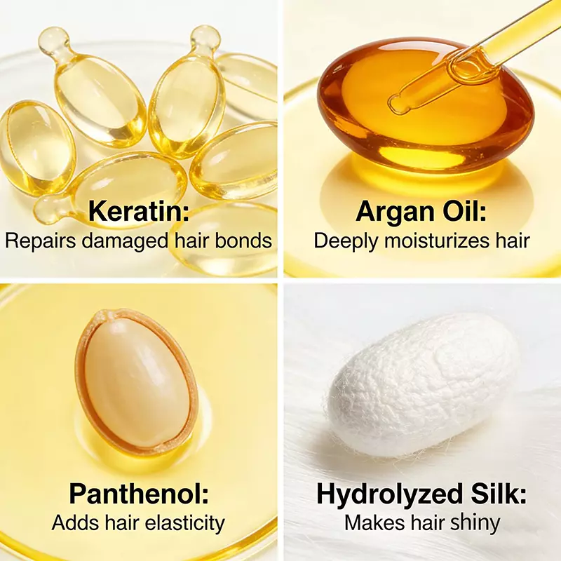 Bond-building hair mask