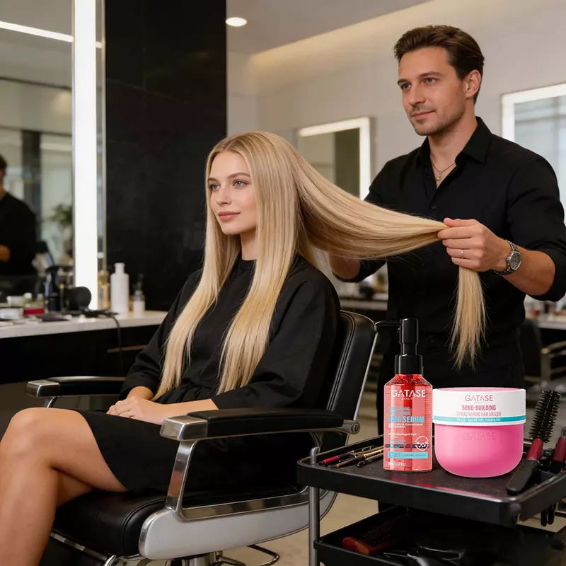 Bond-building hair mask