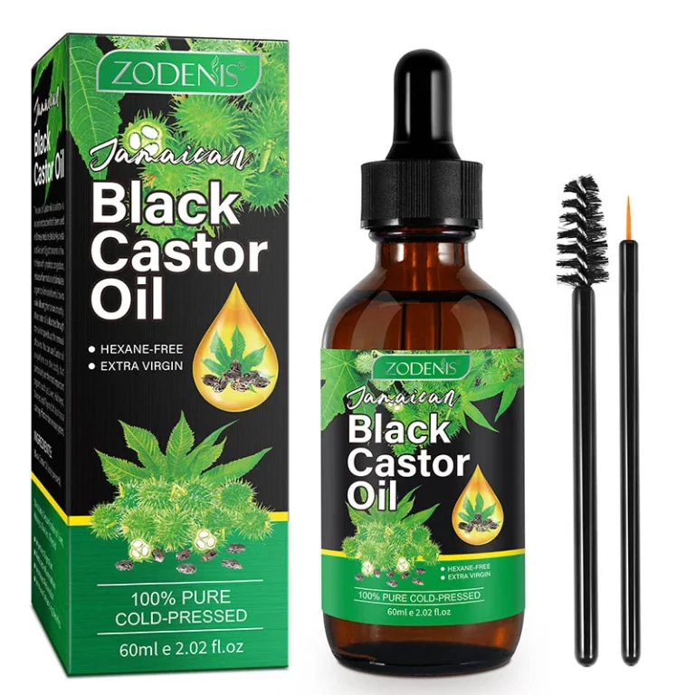 Castor hair oil
