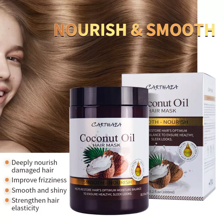 Coconut oil hair mask