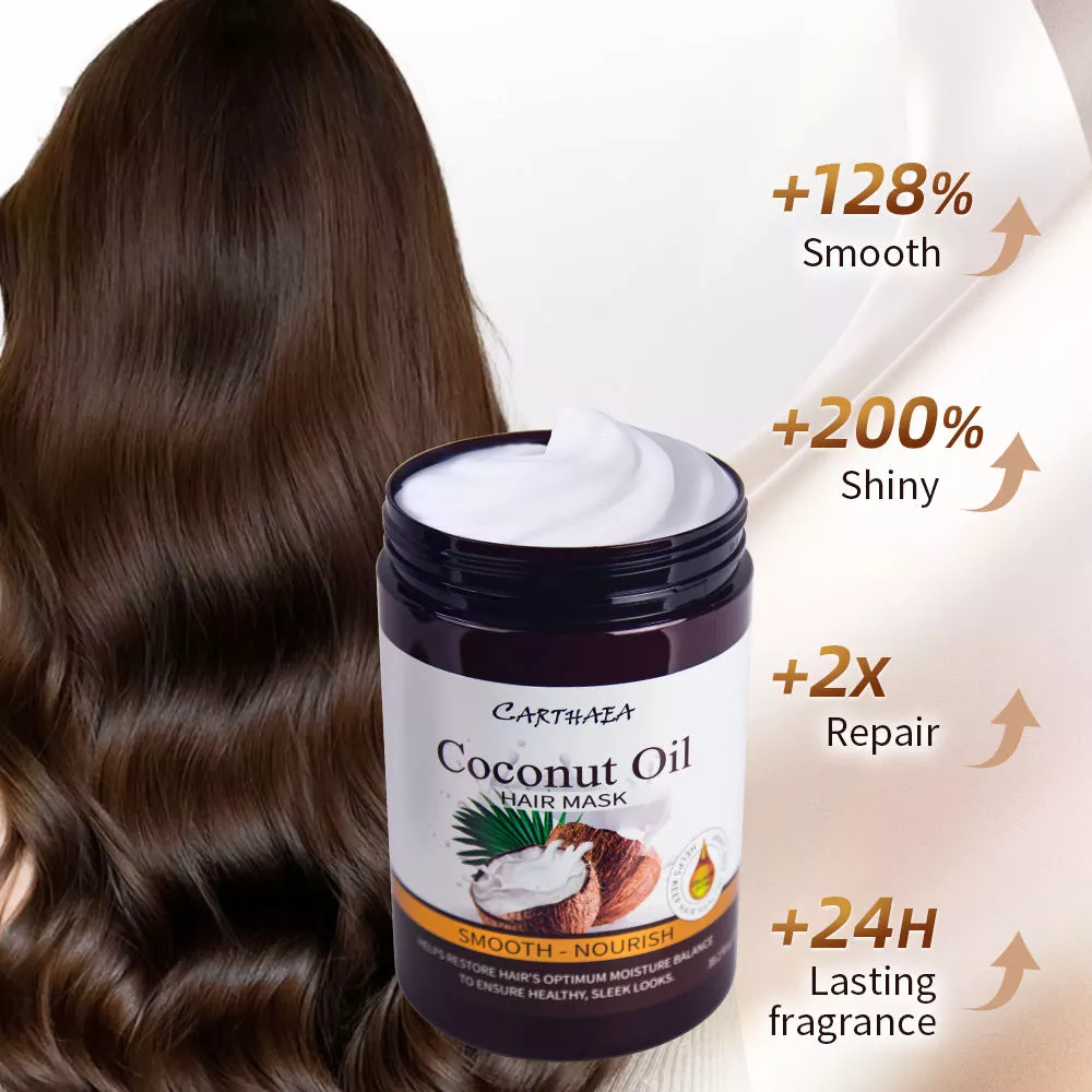 Coconut oil hair mask