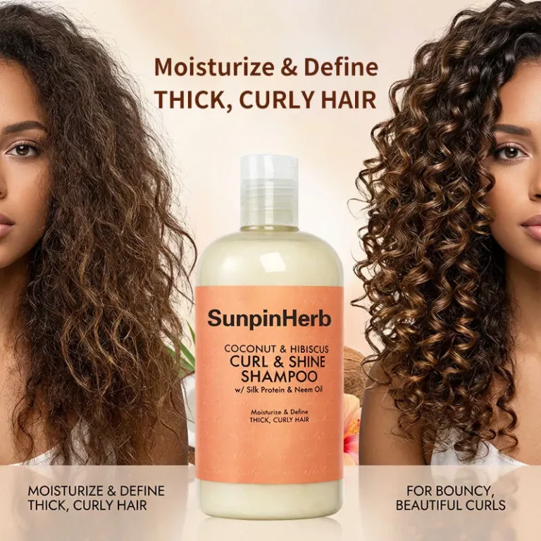Curl-defining cream shampoo
