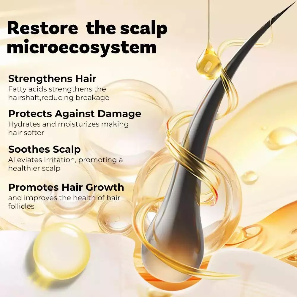 Curly hair sealing oil