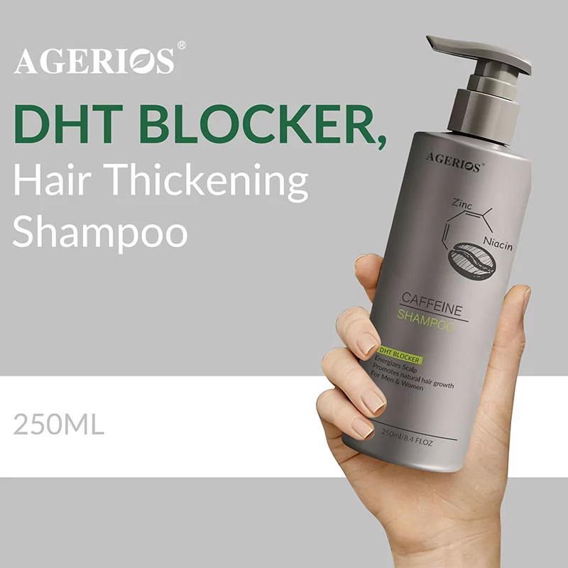 Follicle-stimulating caffeine shampoo
