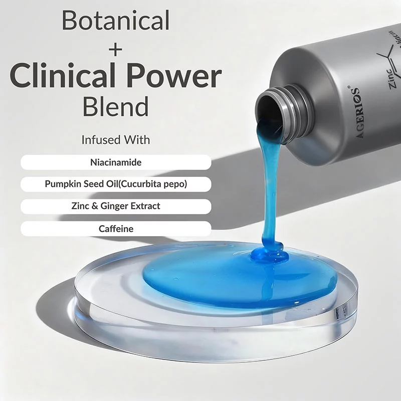 Follicle-stimulating caffeine shampoo