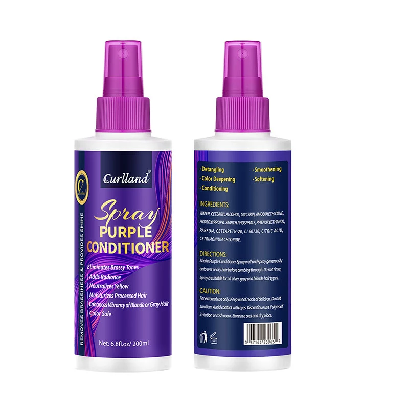 Gray hair softening conditioner