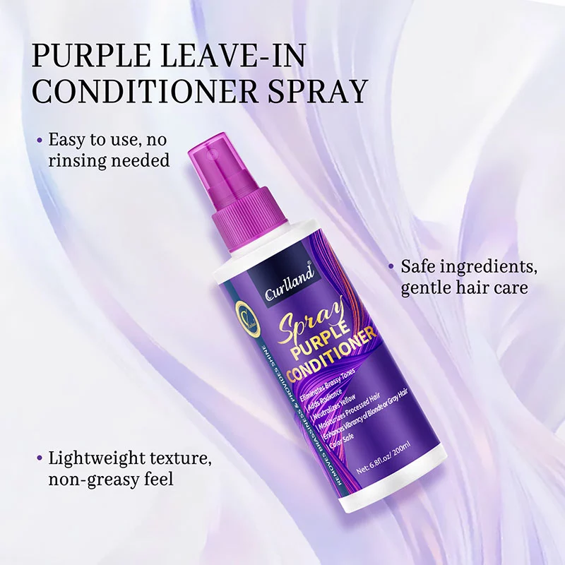 Gray hair softening conditioner