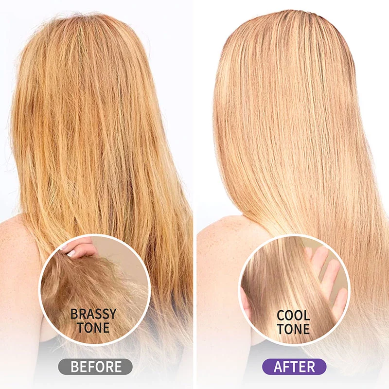 Gray hair softening conditioner