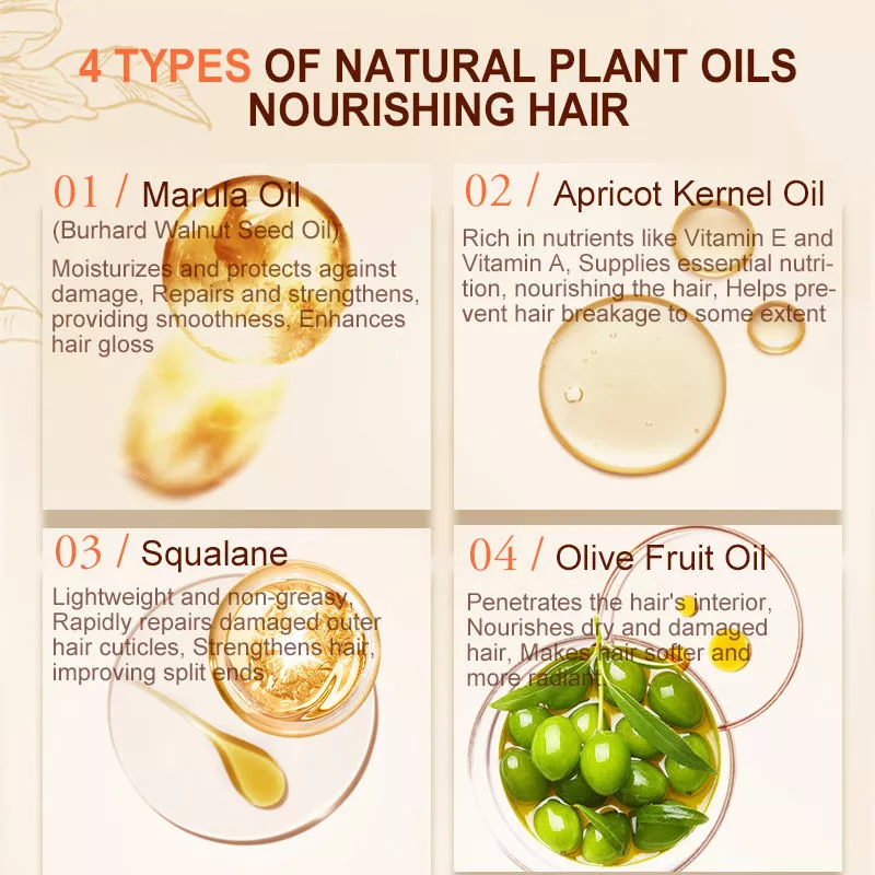 Hair oil serum