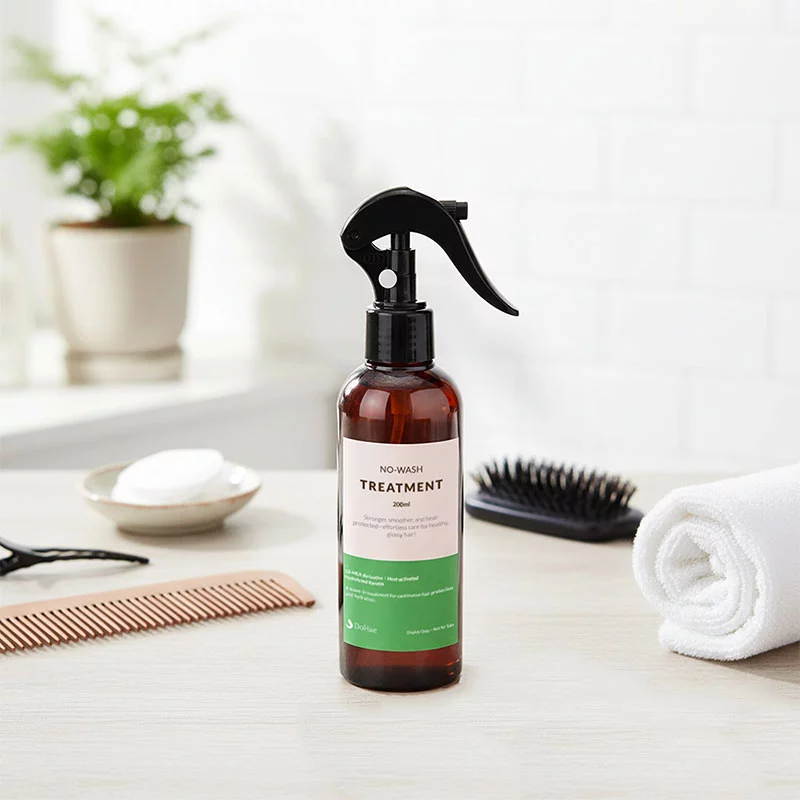 Heat protectant hair oil