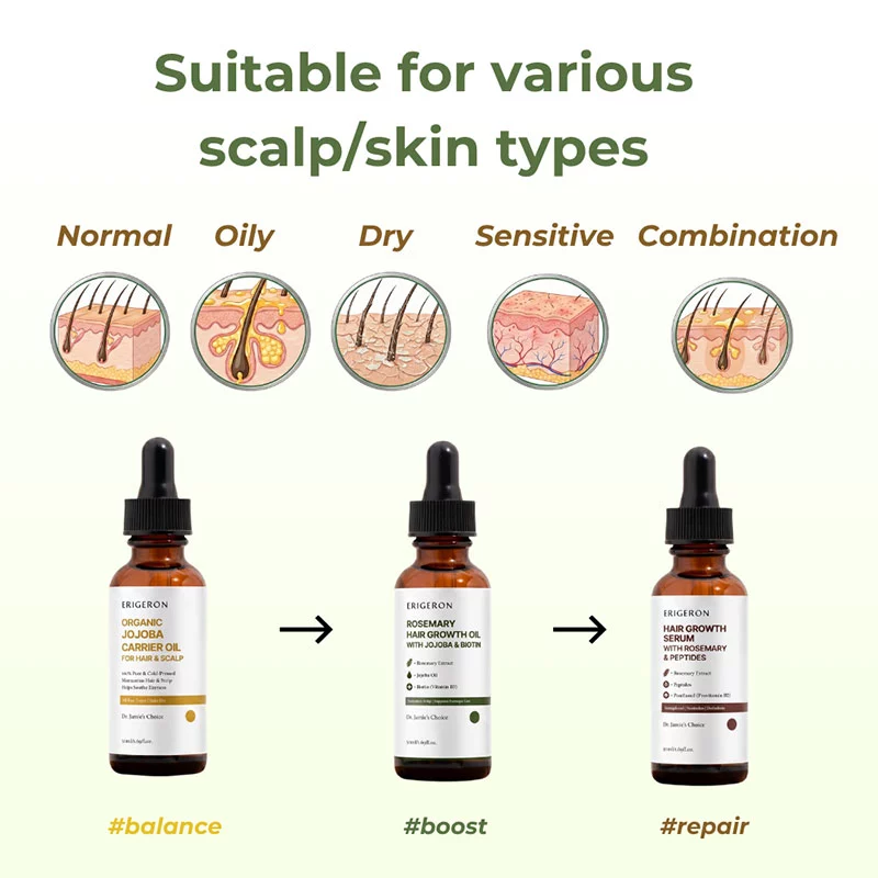Jojoba hair oil