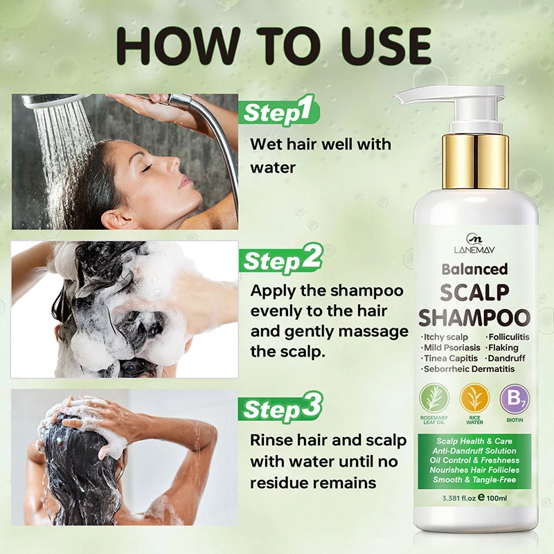 Microbiome-friendly shampoo