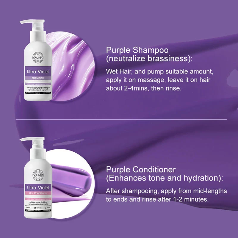 Purple toning conditioner