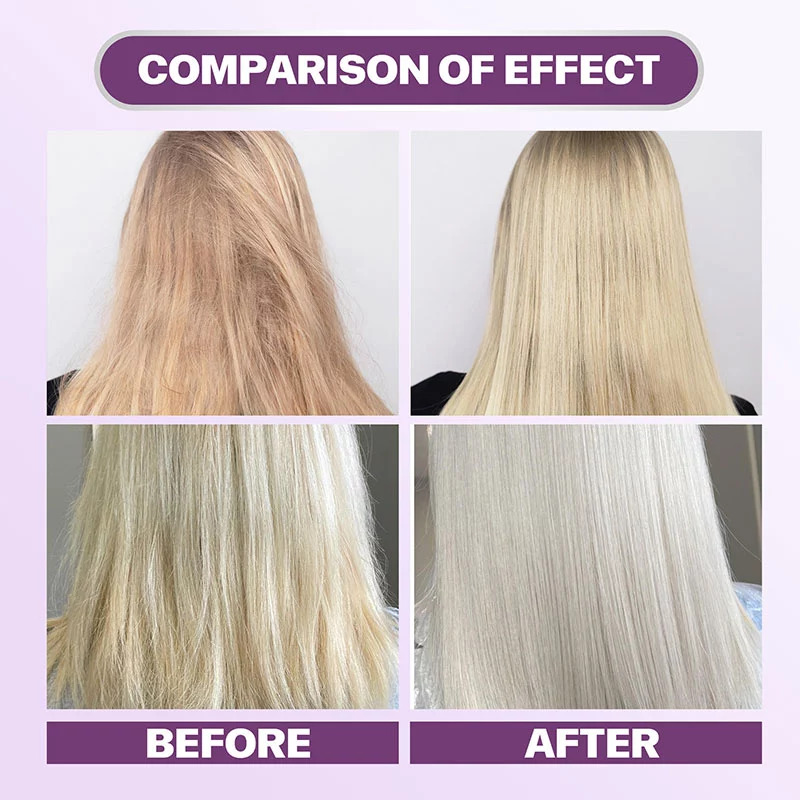 Purple toning shampoo