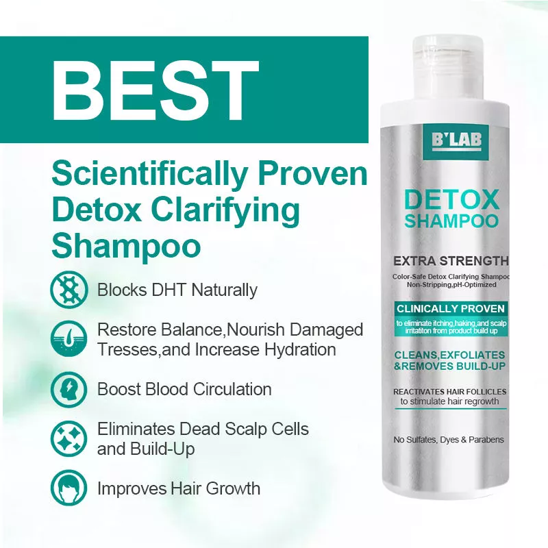 Scalp detox shampoo