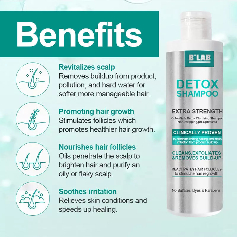 Scalp detox shampoo