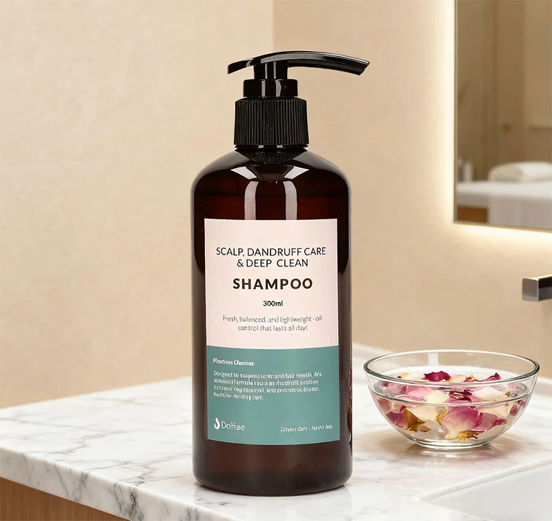 Sebum-balancing gel shampoo