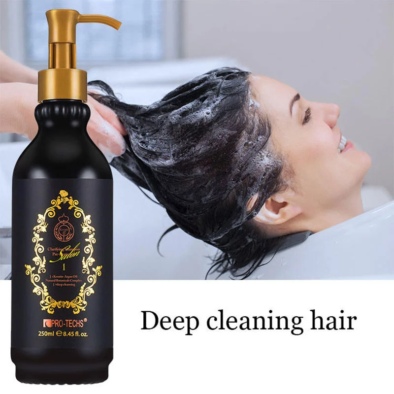 Silicone-free clarifying shampoo