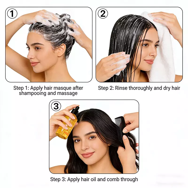 Silicone-free hair mask