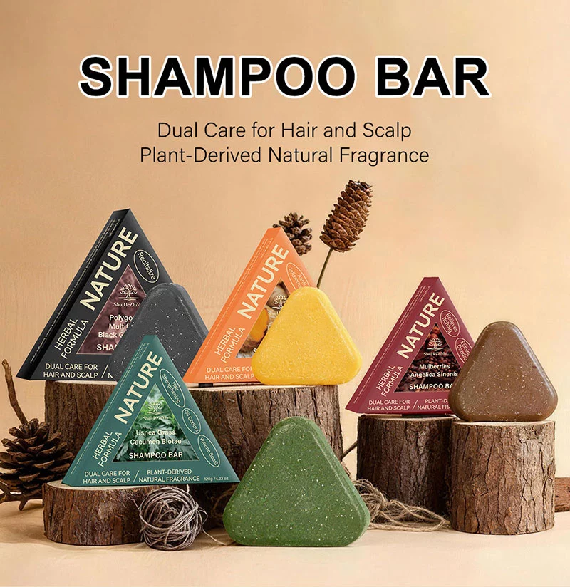 Solid shampoo bar