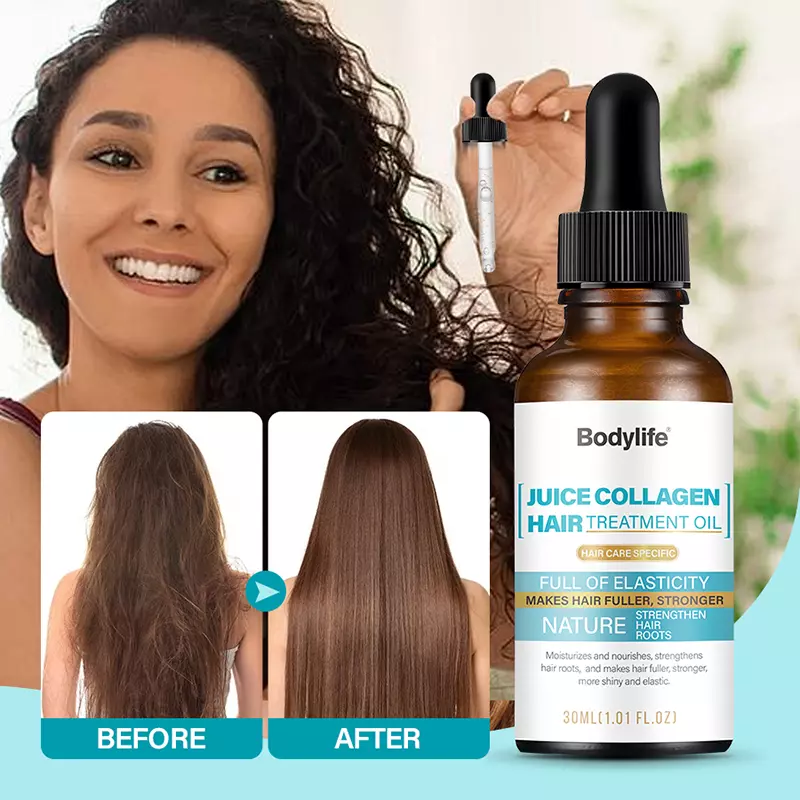 Split end mending oil