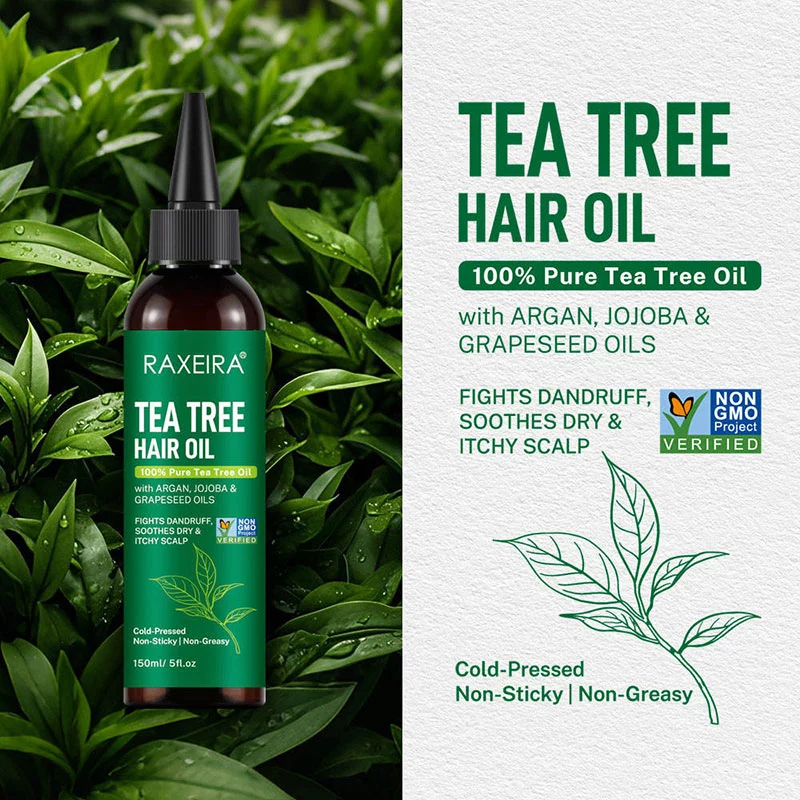 Tea tree scalp oil