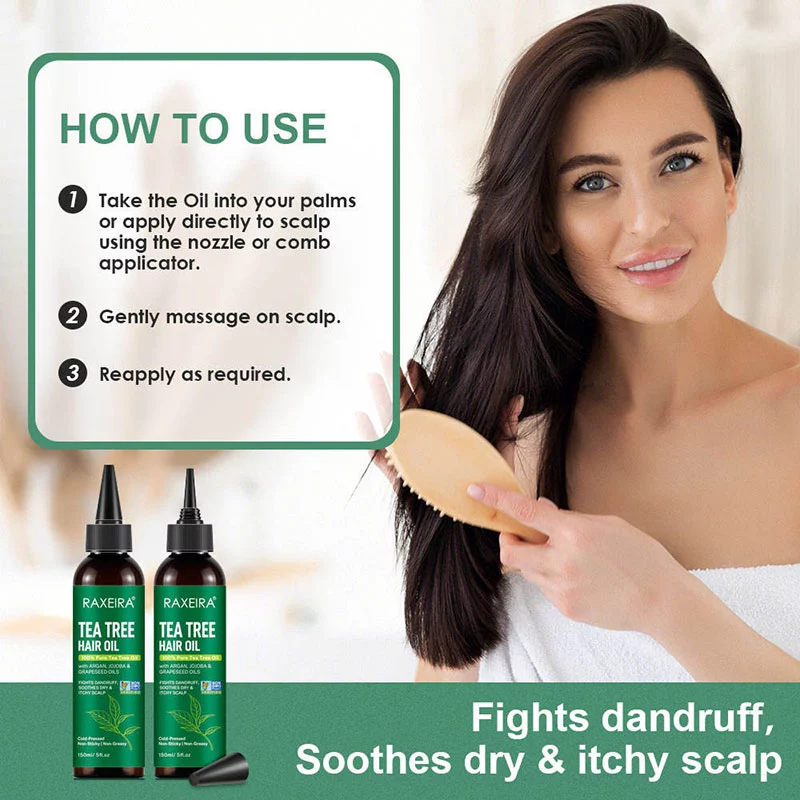 Tea tree scalp oil
