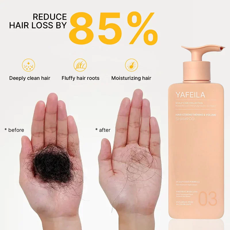 Thickening peptide shampoo