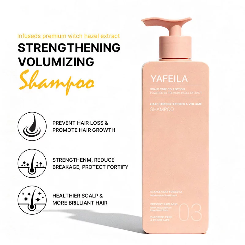 Thickening peptide shampoo